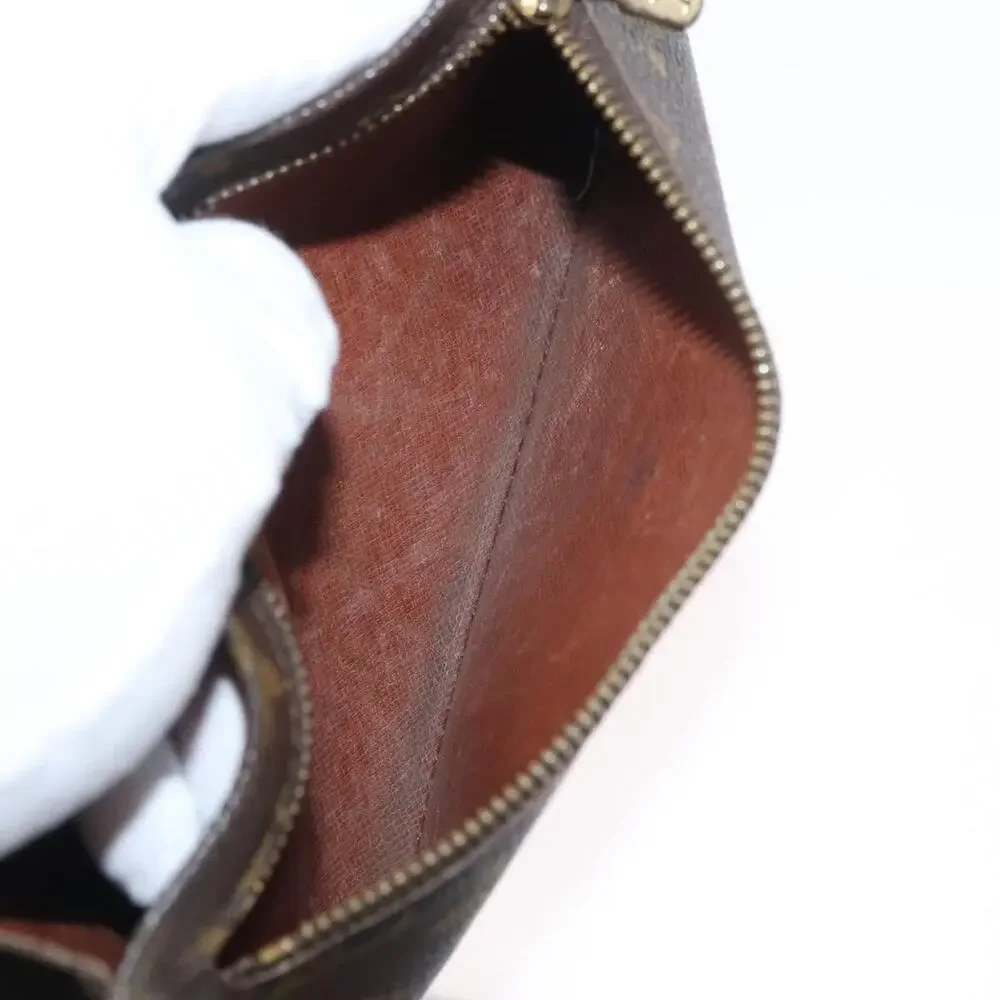 Louis Vuitton Monogram Pochette Rabat 20 Clutch Bag Brown